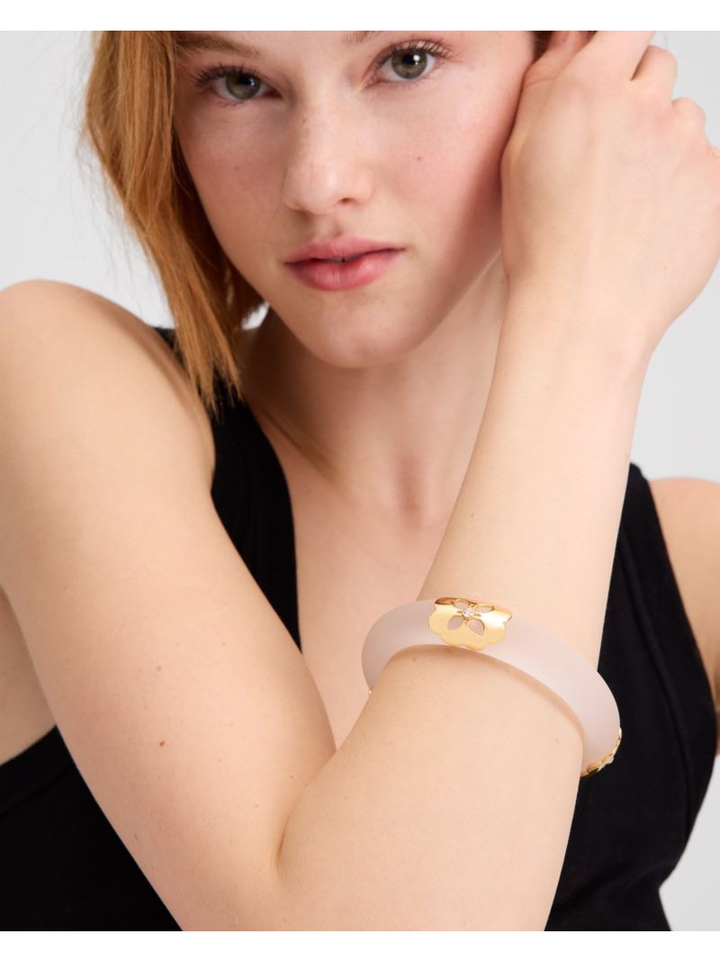 clear/gold Crossbody